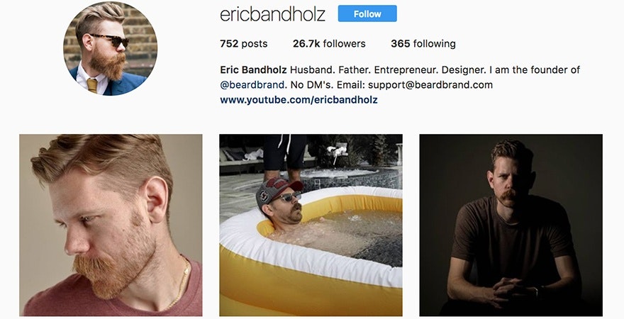 Eric Bandholz - Branding yourself