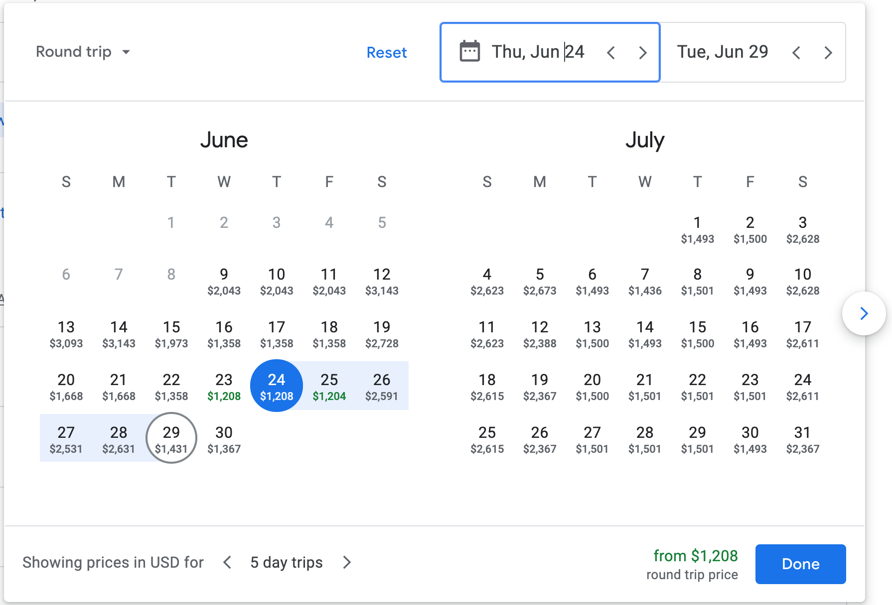 Dynamic Pricing: Google Flights