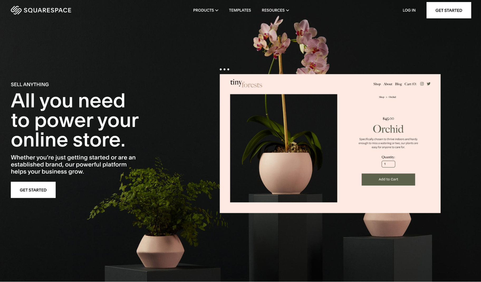 Squarespace Ecommerce