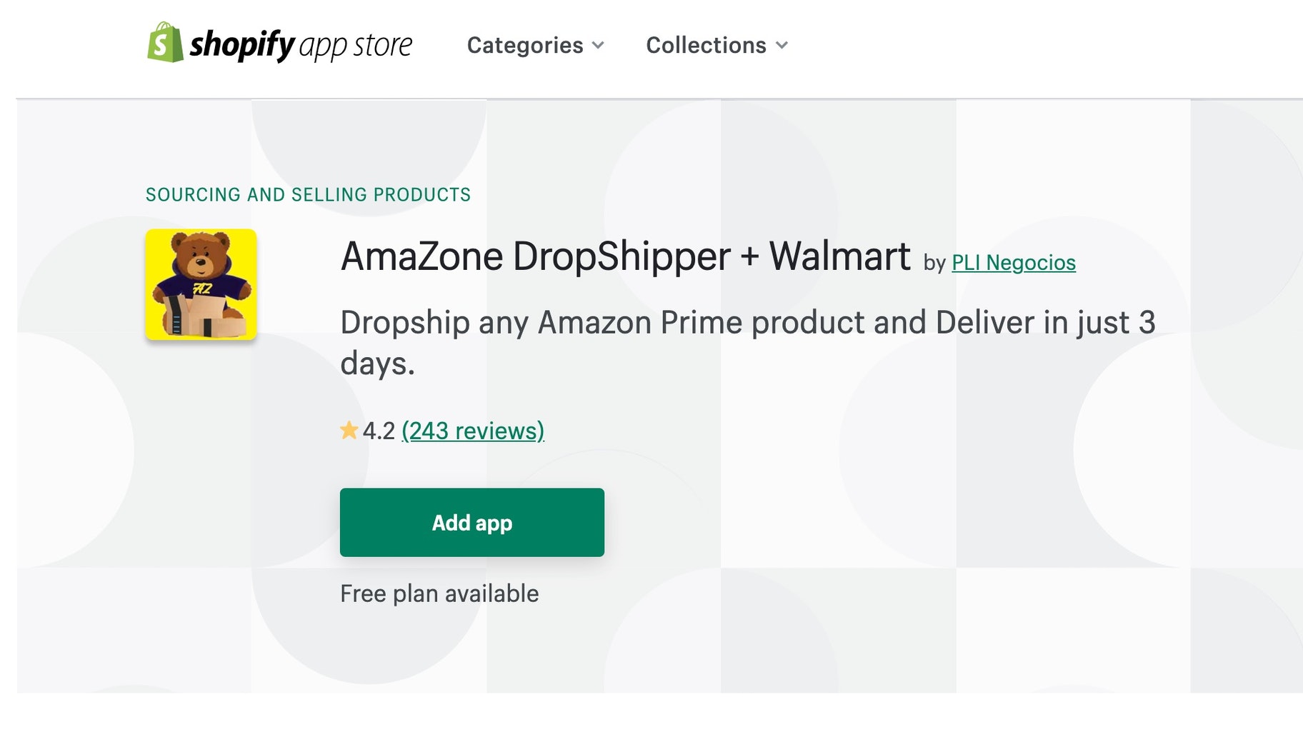 Dropshipping from Walmart to Shopify