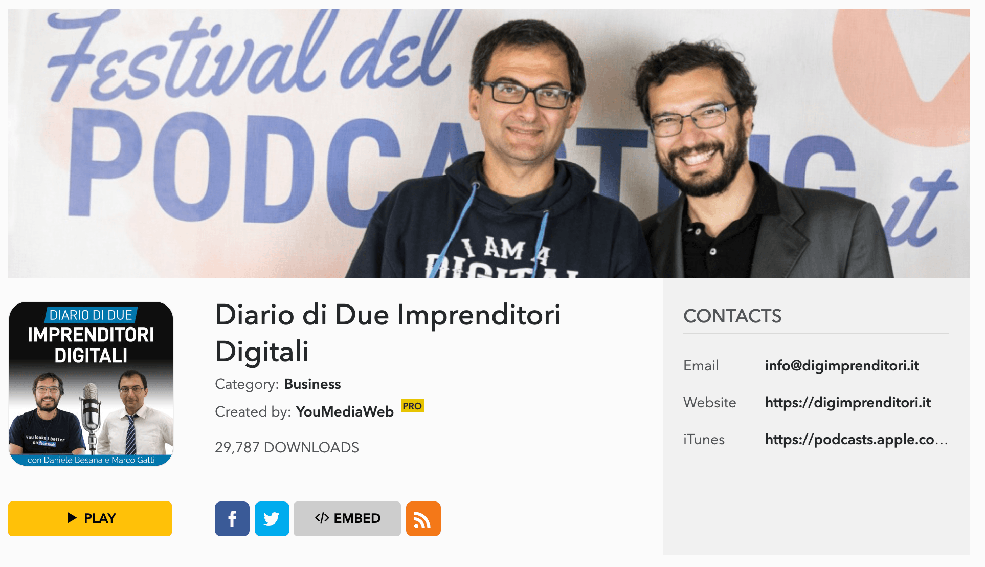 due imprenditori digitali