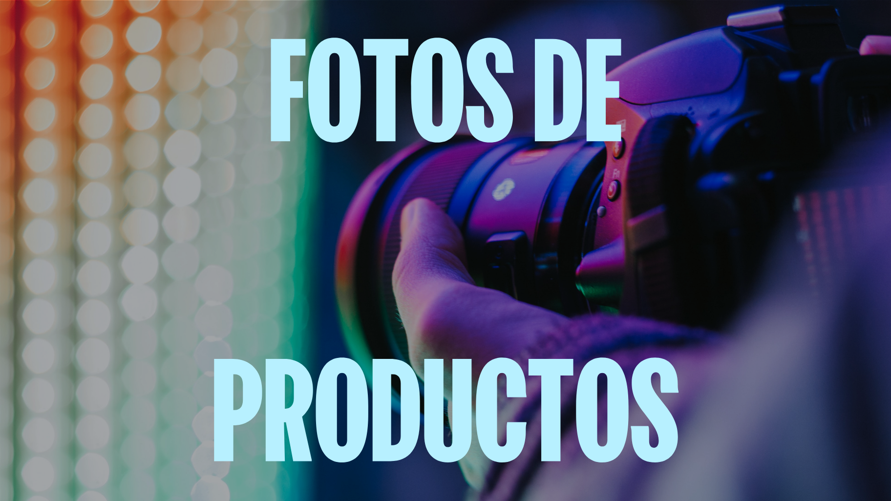 cómo hacer fotos de productos